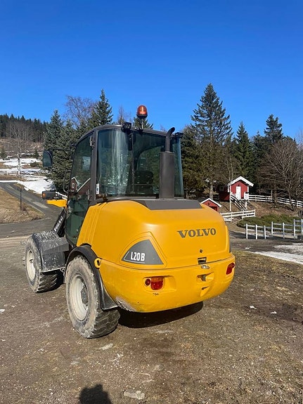 Volvo L20B / Ny Planerskopa / Nya vinterdäck