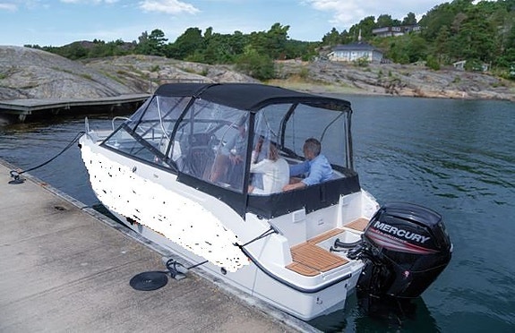 Uttern T59 / Mercury F150 XL "Demobåt-komplett utr." 2 of 7