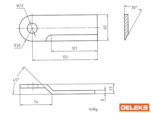 Gräsklippare traktor 1,8m , m/hydr. sidoförsjutning och disk 7 of 12