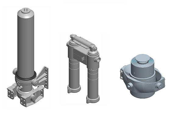 Tippcylindrar för omgående leverans