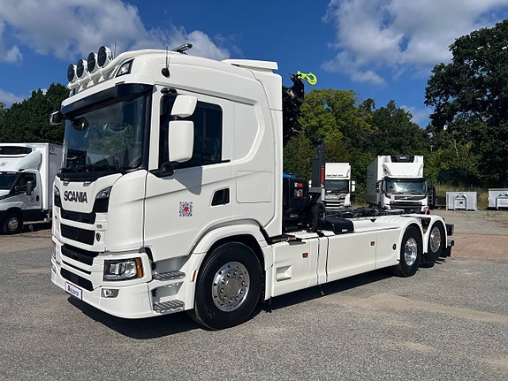 Scania G500 6x2*4 Fullutrustad Kranväxlare Hiab 232 E5 Kran