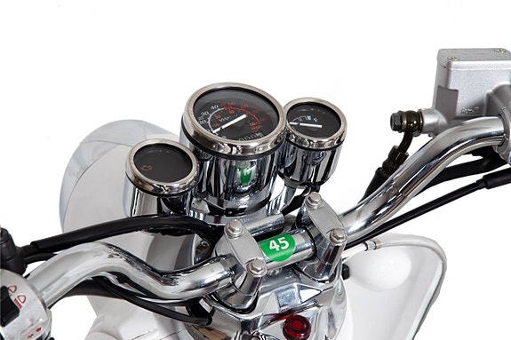 Moped Viarelli Retro Klass 1 Vit | Kampanj 8 of 12