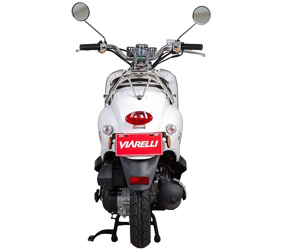 Moped Viarelli Retro Klass 1 Vit | Kampanj 4 of 12