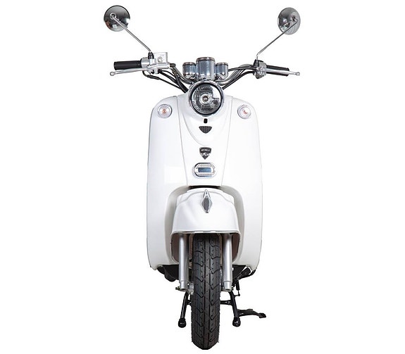 Moped Viarelli Retro Klass 1 Vit | Kampanj 3 of 12