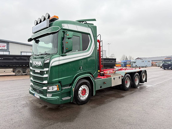 LASTVÄXLARE SCANIA R580 V8 NEXTGEN TRIDEM