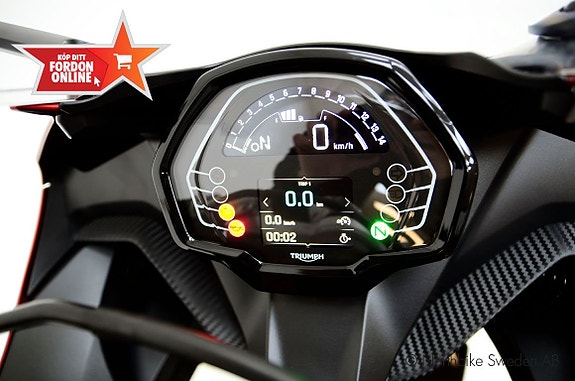 Triumph Daytona 660 - Fri hemleverans! *Prissänkt 20.000 kr* 12 of 13