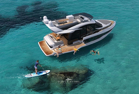 NY Galeon 440 Flybridge/ Galeon 450 HTC 8 of 12