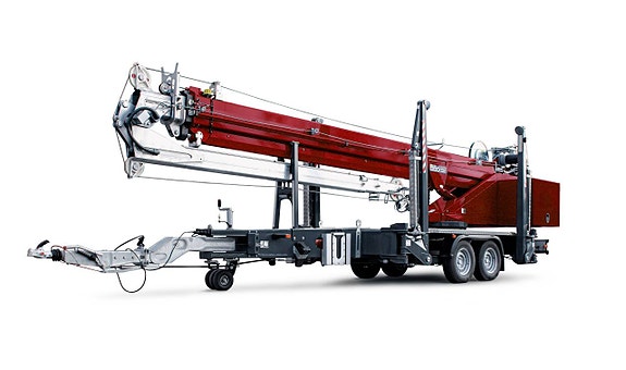 Släpvagnskran AHK 30e från Tyska Böcker  - Helt Elektrisk!