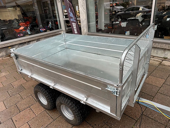 -- Bronco Tippvagn 3-vägs 1600kg m. hydraulik | Finansiering 2 of 8