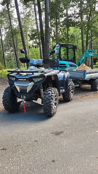 Powerland Tachyon 4x4 Helelektrisk ATV Vuxen