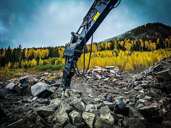 REWOLT RT150 Hydraulhammare 2400kg (275,000:- +moms) 9 of 9
