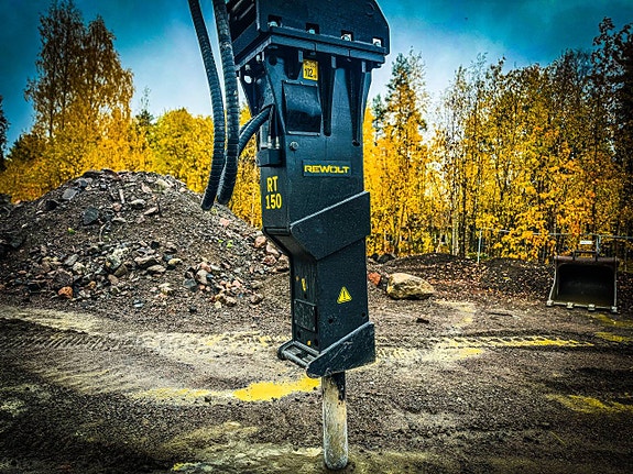 REWOLT RT150 Hydraulhammare 2400kg (275,000:- +moms) 7 of 9