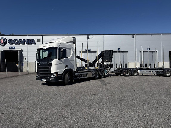 Scania SCANIA R 660 B6x4NB TIMMERBIL DEMO