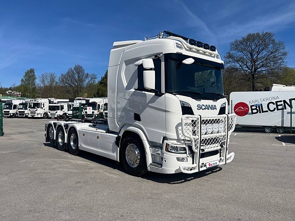 Scania R500 8x4*4 Tridem 26 T Hiab Lastväxlare Fullutrustad 4 of 12