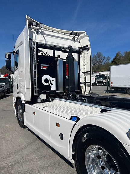 Scania R500 8x4*4 Tridem 26 T Hiab Lastväxlare Fullutrustad 8 of 12