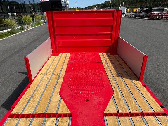 Hakarps - ROJO 4 axlad 18,5m rak trailer, styrning axl 2,3,4 11 of 12