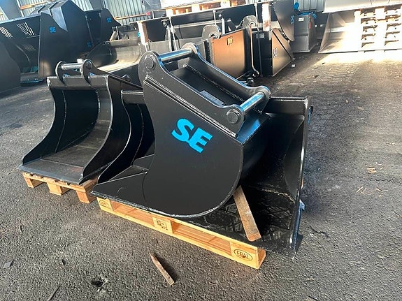 SE Equipment  Nytt S45 skoppaket gräv smal planerskopa 3 of 6
