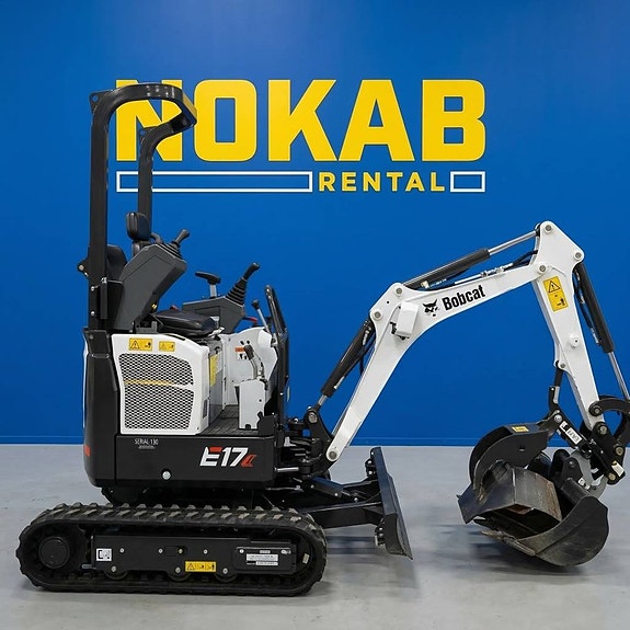 Bobcat E10z Minigrävare Uthyres