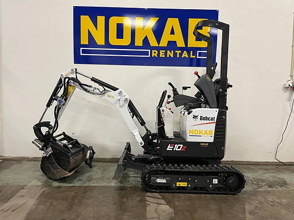Bobcat E10z Minigrävare Uthyres