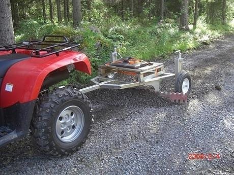 Vägskrapa till ATV