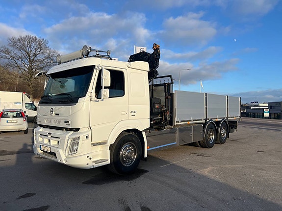 Volvo FMX 450 6x2*4 Kranbil / Brädgårdsbil Euro 6 Hiab 232