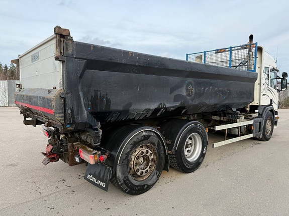 Scania P400 6x2*4 schakt/ tipp bil 3 of 10