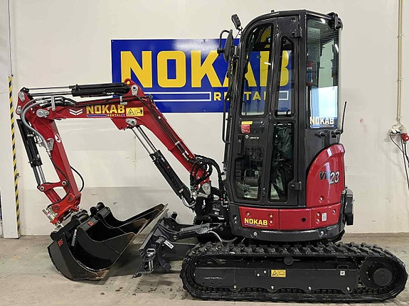 Yanmar ViO23-6 Minigrävare Uthyres NOKAB RENTAL