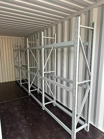 ny Däckcontainer 20fots för däckförvaring