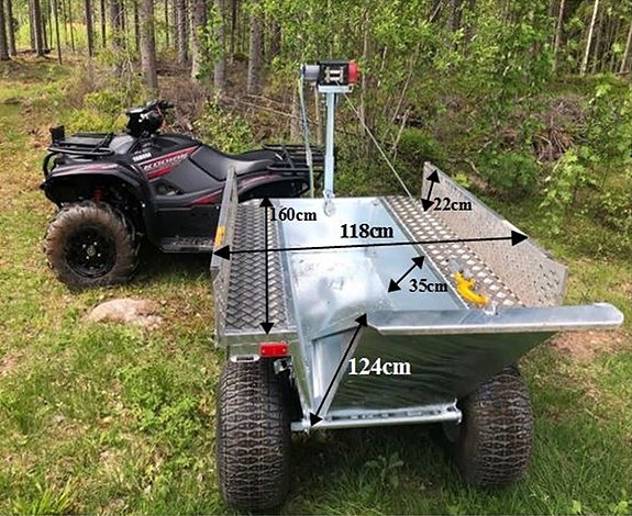 Yamaha Viltvagn / Kombivagn Påkörningsramp och Lastramp 5 of 5