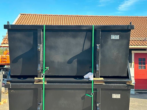 SE Equipment  2m3 Trima sms fäste Soplåda sopcontainer conta 2 of 4