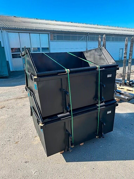 SE Equipment  2m3 Trima sms fäste Soplåda sopcontainer conta 4 of 4