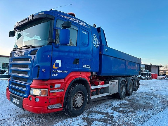 Scania R480LB8X4*4HHA Tipp Schaktbil 344930 mil
