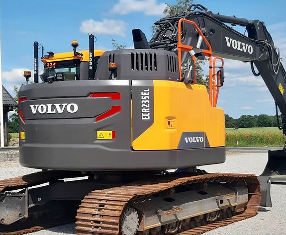 Volvo ECR 235 E, Begagnad SÄLJES