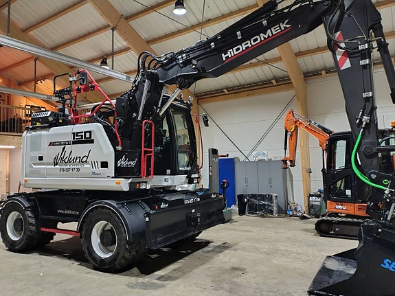 Hidromek HMK150WR 37km/h Steelwrist X18 Grip