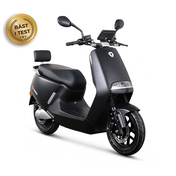 Yadea G5 EL Euro 5 Mattsvart, INKL. ELSPARK PÅ KÖPET