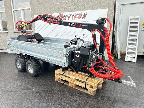 VT Timmervagn XYZ320 Hydraulisk Rulldrift/3,2m