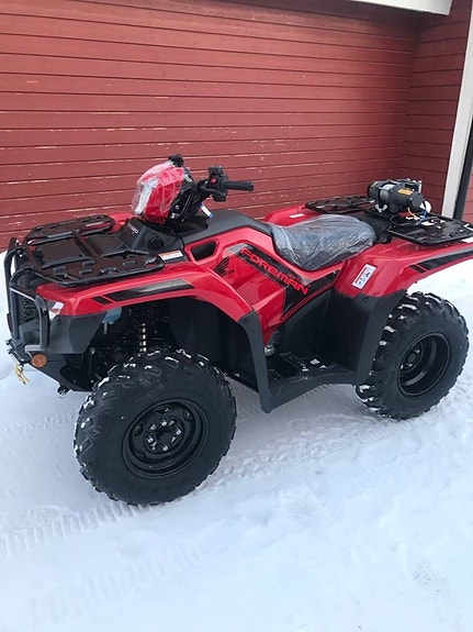 DEMO Honda Foreman 520 med Explore-kit monterat 3 of 4