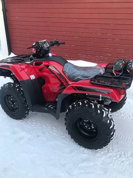 DEMO Honda Foreman 520 med Explore-kit monterat 2 of 4