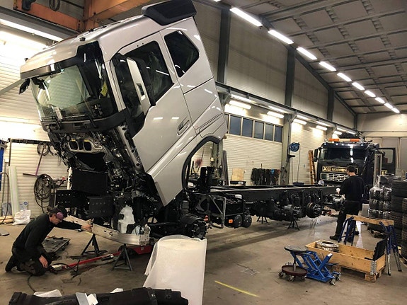 Byggnation av kranbilar och lastväxlare 3 of 12
