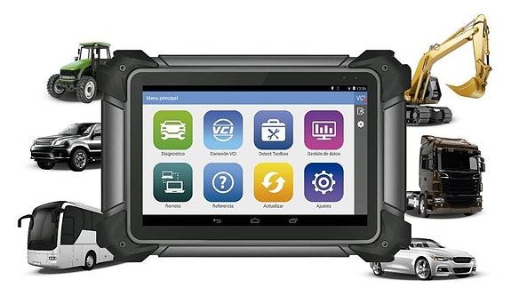 Diagnosverktyg,  multi för Grävmaskin, Hjullastare, Traktor