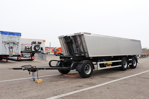 Kel-Berg 3-axlad tippsläp - aluminiumsbalja Omgående lev