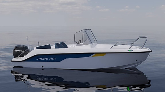 Cremo 558 SC NYHET 2025! Yamaha F100 LB Garmin GPS 3 of 5