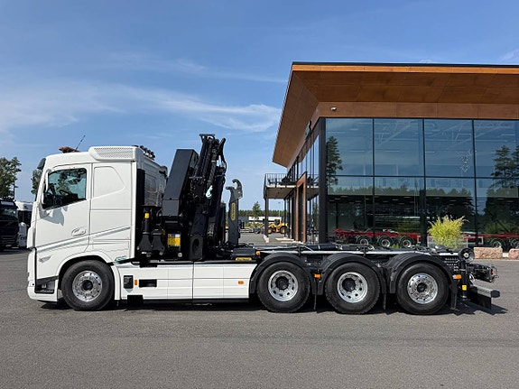 Volvo FH500 Tridem kranväxlare PK42002 + Jibb 2 of 12