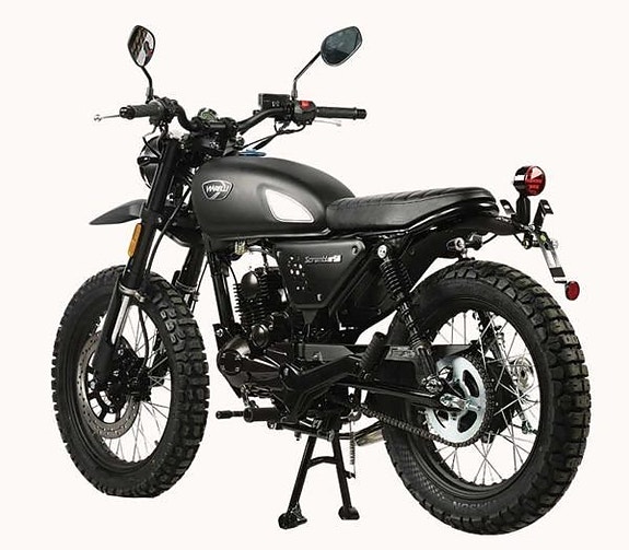 Viarelli Scrambler KLASS 1 – 45 km/h  4-takt - moped 2 of 4