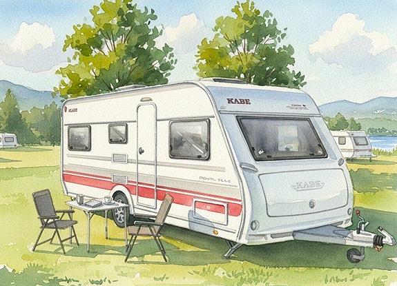 Kabe Royal 560 XL KS, Förtält, Markis m sidor,