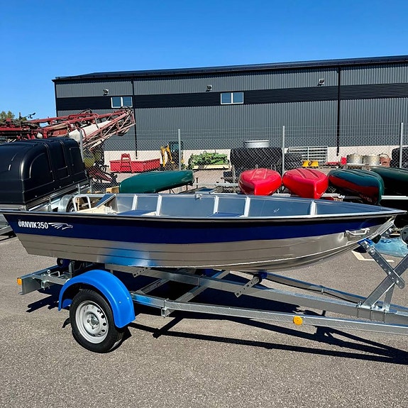 Örnvik 350 Helsvetsad aluminiumbåt