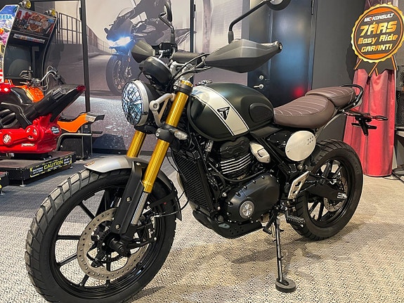Triumph SCRAMBLER 400 X *Lagerfinal–utvalda MC till kampanjpris* Sänkt 4.295kr 9 of 15