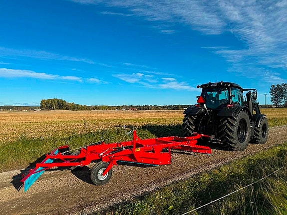 K.T.S - Rejäl vägsladd - Treskärig med hydraulisk justering