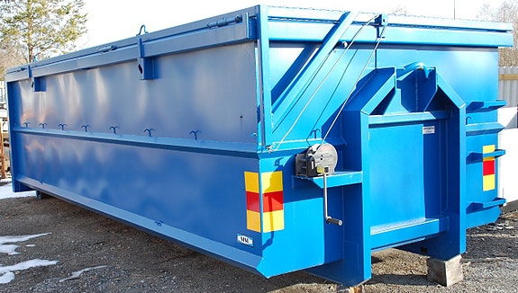 SISU-Containrar med nättak vajerspel