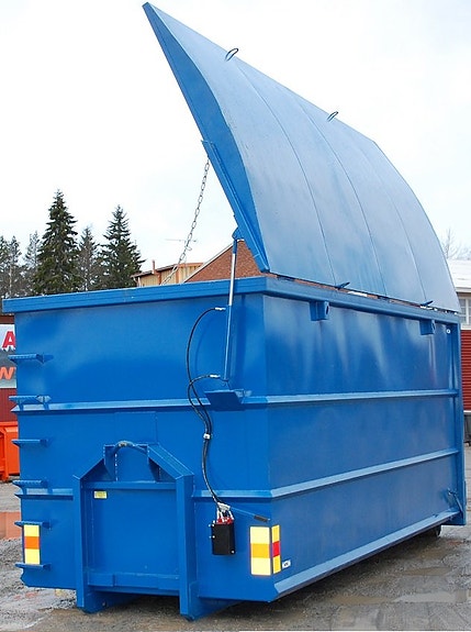 SISU-Containrar med nättak vajerspel 6 of 6